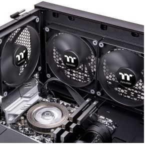Thermaltake CT120 Ventilator Zwart 2 stuk case fan, productafbeelding 5