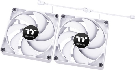 Thermaltake ct120 ventilator koeler voor p 2175419 4 orig - Thermaltake CT120 120mm Case Fan (White)
