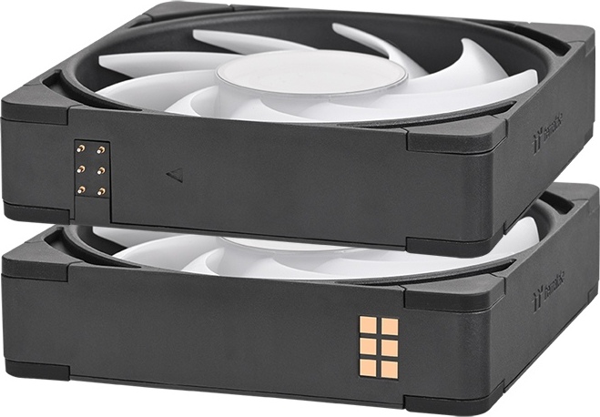 Thermaltake ct140 ex infinity computer beh 9319765 3 orig - Thermaltake CL-F242-PL14SW-A 140mm 3-pack Case Fan (zwart)