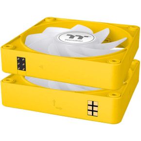 CT140 EX Reverse ARGB Sync Bumblebee PC Cooling Fan 140mm Case Fan (Yellow) - afbeelding 4