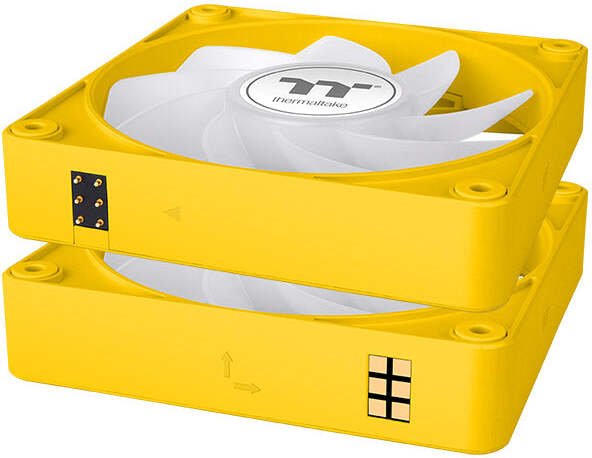 Thermaltake ct140 ex sync reverse ventilat 776607 4 orig - Thermaltake CT140 EX Reverse ARGB Sync 140mm Case Fan (Yellow)
