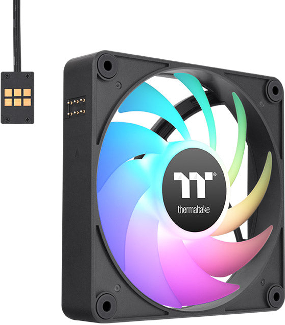 Thermaltake ct140 ex sync ventilator koele 3 orig - Thermaltake CT140 EX ARGB Sync PC Cooling Fan 140mm Case Fan (Black)