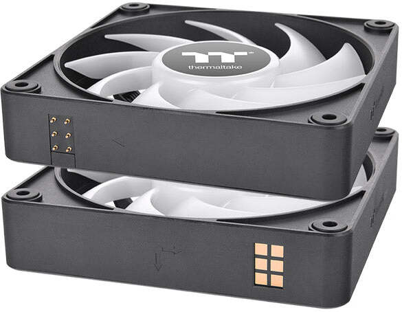 Thermaltake ct140 ex sync ventilator koele 4 orig - Thermaltake CT140 EX ARGB Sync PC Cooling Fan 140mm Case Fan (Black)