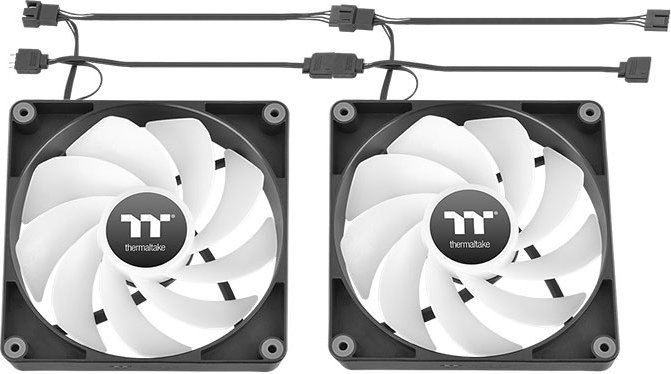 Thermaltake ct140 sync reverse ventilator 776647 - Thermaltake CT140 Reverse ARGB Sync PC Cooling 140mm Case Fan (Black)