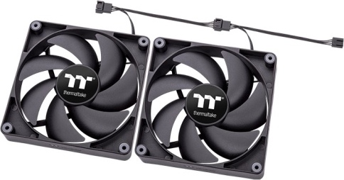 Thermaltake ct140 ventilator koeler voor p 776609 4 orig - Thermaltake CT140 PC Cooling Fan 140mm Case Fan (Black)