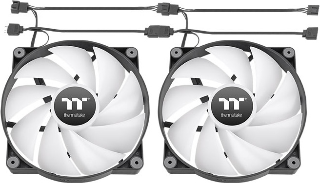 Thermaltake ct200 ventilator 20 cm zwart 1 776733 3 orig - Thermaltake CT200 ARGB Sync PC Cooling Fan 200mm Case Fan (Black)