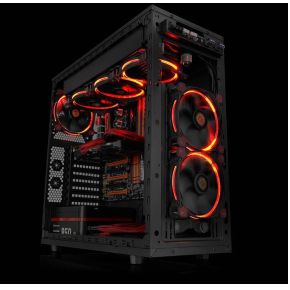 Riing 12 LED Red 120mm Case Fan (Red) - afbeelding 6