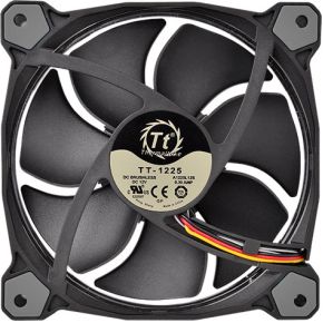 Thermaltake riing 12 hsp ventilator 12 cm 7 orig - Thermaltake Riing 12 RGB 120mm Case Fan 3-Pack (Black)