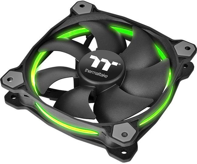 Thermaltake riing plus 12 sync ventilator 5 orig - Thermaltake Riing 12 LED RGB Radiator Fan Sync 120mm Case Fan (Black)