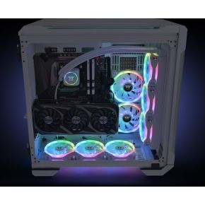 SWAFAN 14 RGB Radiator Fan TT Premium Edition White (3-Pack) - 140mm, 500-2000 RPM, 77.6 CFM - afbeelding 6