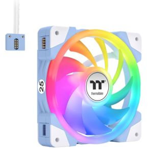 SWAFAN EX14 ARGB Sync Hydrangea Blue 140mm Case Fan Triple Pack - afbeelding 2