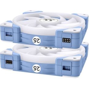 SWAFAN EX14 ARGB Sync Hydrangea Blue 140mm Case Fan Triple Pack - afbeelding 3