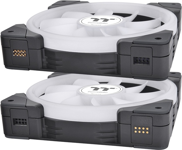 Thermaltake swafan ex14 pc cooling fan tt 3 orig - Thermaltake SWAFAN EX14 ARGB Sync PC Cooling 140mm Case Fan (Black)