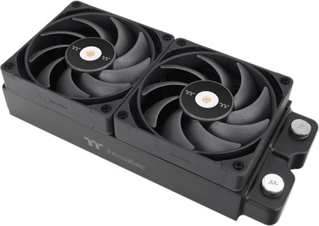 Thermaltake toughfan 14 pro ventilator 14 4 orig - Thermaltake TOUGHFAN 14 Pro High Static 140mm Case Fan (Black)