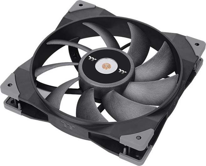 Thermaltake toughfan 14 ventilator 14 cm z 3 orig - Thermaltake TOUGHFAN 14 High Static Pressure 140mm Case Fan (Black)