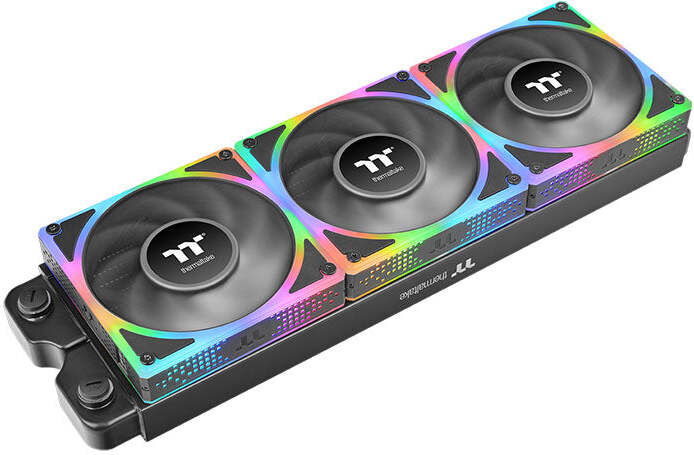 Thermaltake toughfan ex 120 sync ventilato 776351 4 orig - Thermaltake TOUGHFAN EX 120 ARGB Sync PC 120mm Case Fan (Black)