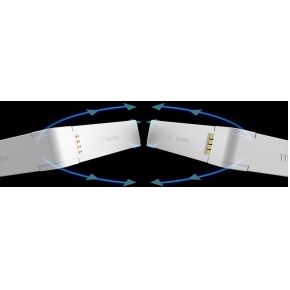 TOUGHFAN EX12 Pro High Static Pressure PC Cooling Fan White – Swappable Edition 120mm Case Fan (White) - afbeelding 4