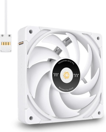 Thermaltake toughfan ex12 pro hsp ventilat 776673 2 orig - Thermaltake TOUGHFAN EX12 Pro High Static 120mm Case Fan (White)