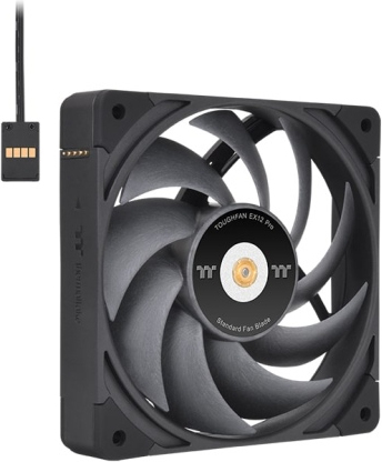 Thermaltake toughfan ex14 pro swappable ge 2 orig - Thermaltake TOUGHFAN EX14 Pro High Static 140mm Case Fan (Black)