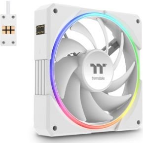 Thermaltake Thermaltake Ts120 Ex Rgb - Ventilator Koeler Voor Pc - 3X120Mm - Pwm 500-2000 Rpm - Modulair - Wit