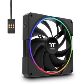 Thermaltake TS140 Black Computer behuizing Luchtkoeler Zwart case fan, productafbeelding 2