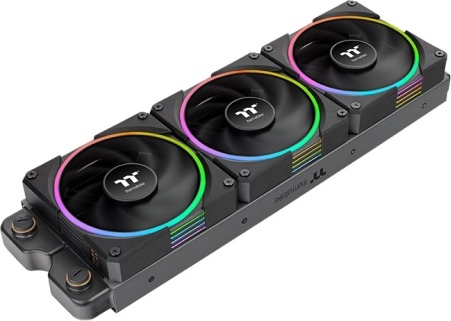Thermaltake ts140 ex ventilator koeler voo 3 orig - Thermaltake TS140 EX RGB 140mm Case Fan (Black)