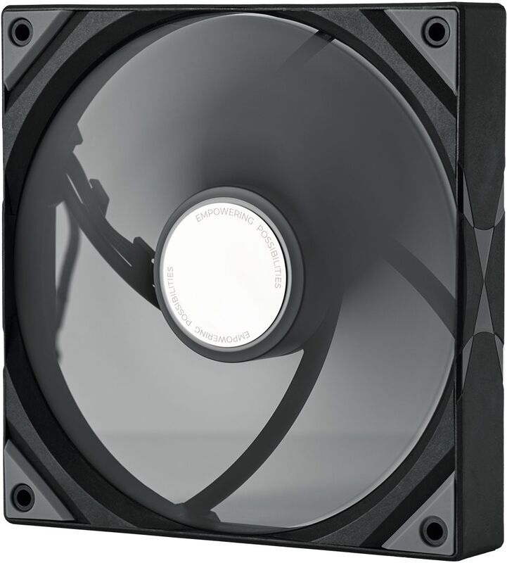 Tryx rota pro fan 140mm zwart 3 orig - TRYX F-R140P-NN1M-G0K 140mm Case Fan (zwart)