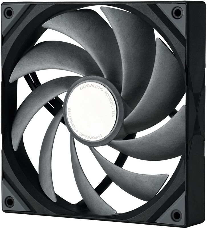 Tryx rota pro fan 140mm zwart 4 orig - TRYX F-R140P-NN1M-G0K 140mm Case Fan (zwart)
