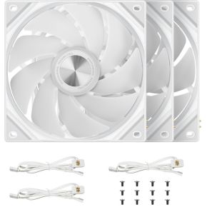 ROTA SL ARGB 120mm Fan White 3 Pack - afbeelding 5