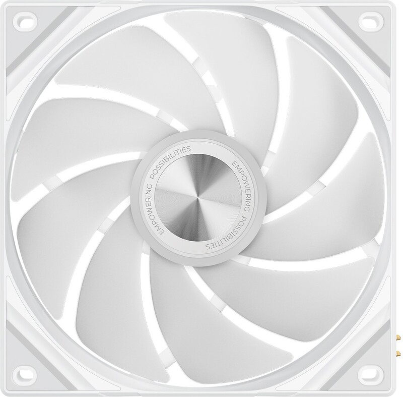 Tryx rota sl fan 120mm 3 pack 895204 2 orig - TRYX ROTA SL ARGB 120mm Fan White 3 Pack Case Fan