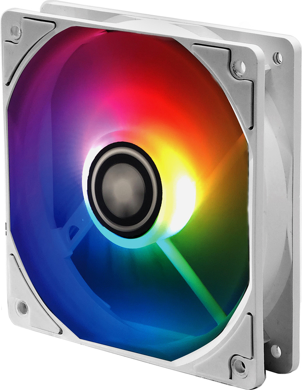 Xilence performance a case fan 120 whi 2 orig - Xilence Performance A+ XF064 ARGB PWM 120mm Case Fan White