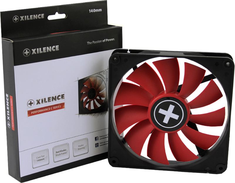 Xilence xf050 computer behuizing venti 2 orig - Xilence Performance C XPF140.R 140mm Case Fan