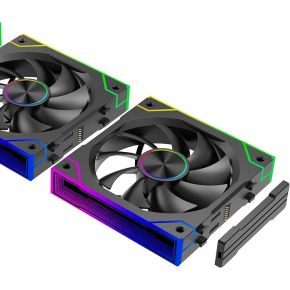 Gaming Series XPF360.ARGB 3-Pack 120mm Case Fan (Black) - afbeelding 3