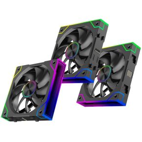 Gaming Series XPF360.ARGB 3-Pack 120mm Case Fan (Black) - afbeelding 5