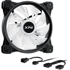 HURRICANE 140 ARGB PWM 140mm Case Fan (Black) - afbeelding 3