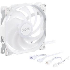 Vento 120 ARGB PWM White 120mm Case Fan (White) - afbeelding 3