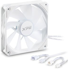 VENTO R 120 ARGB PWM White Reverse Blade 120mm Case Fan (White) - afbeelding 3