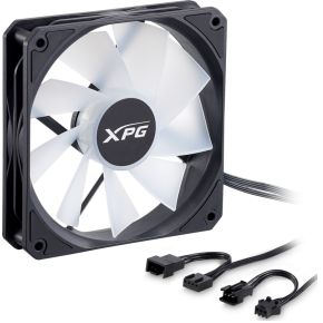 VENTO R 120 ARGB PWM Reverse Blade 120mm Case Fan (Black) - afbeelding 2