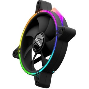 ZM-RFD120A Spectrum RGB LED 120mm Case Fan (Black) - afbeelding 3