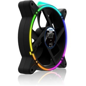 ZM-RFD120A Spectrum RGB LED 120mm Case Fan (Black) - afbeelding 5