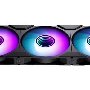 Phanteks M25 Gen2 120mm PWM D-RGB Reverse Blade Fan 3-Pack Black - afbeelding 2