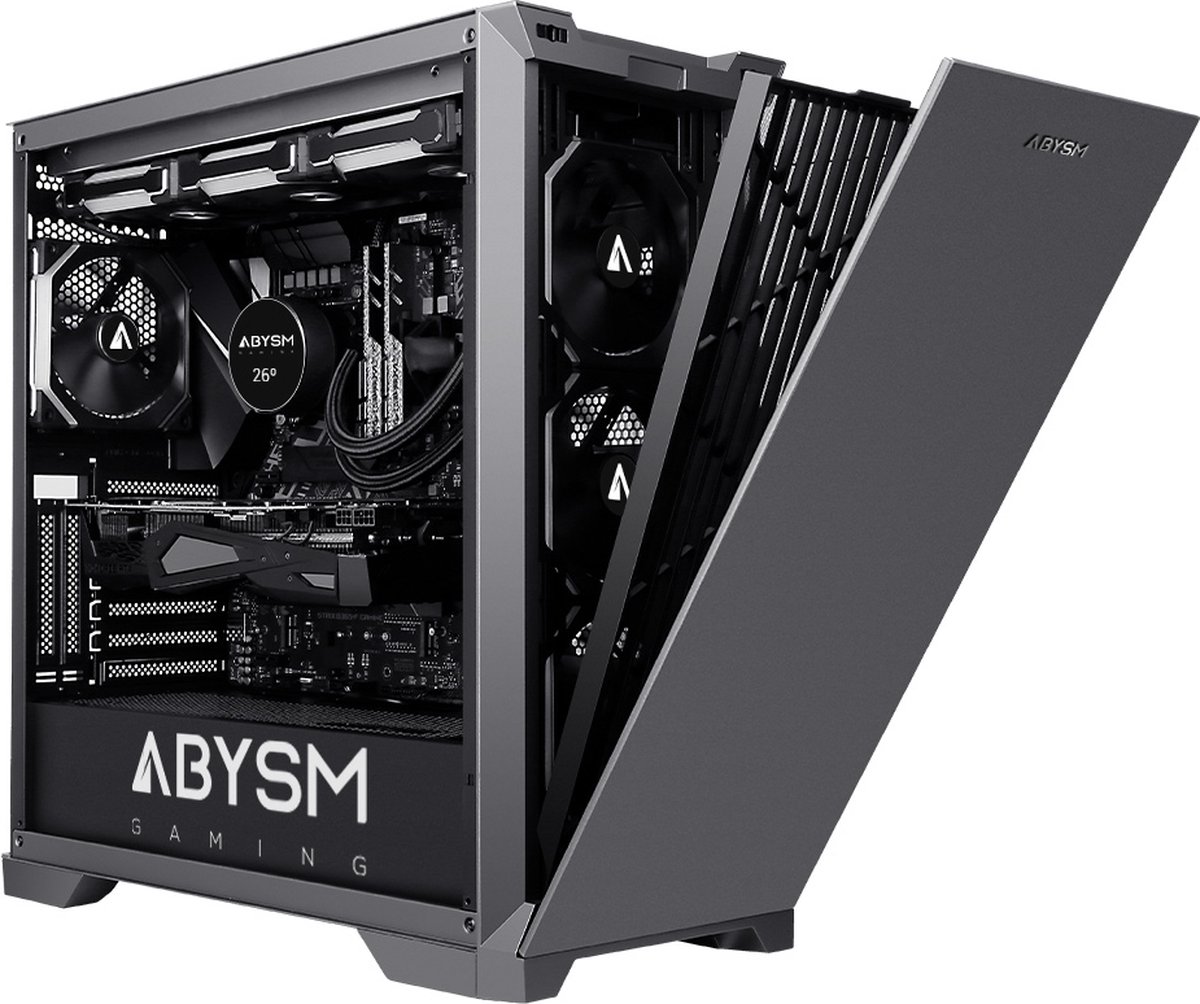 Abysm Danube Mura Pro Tower Zwart behuizing - afbeelding 4