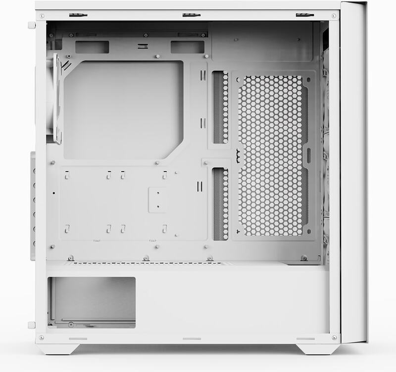 Aerocool b502a midi tower behuizing 3 orig - Aerocool D502A-G-WT-v1 Behuizing