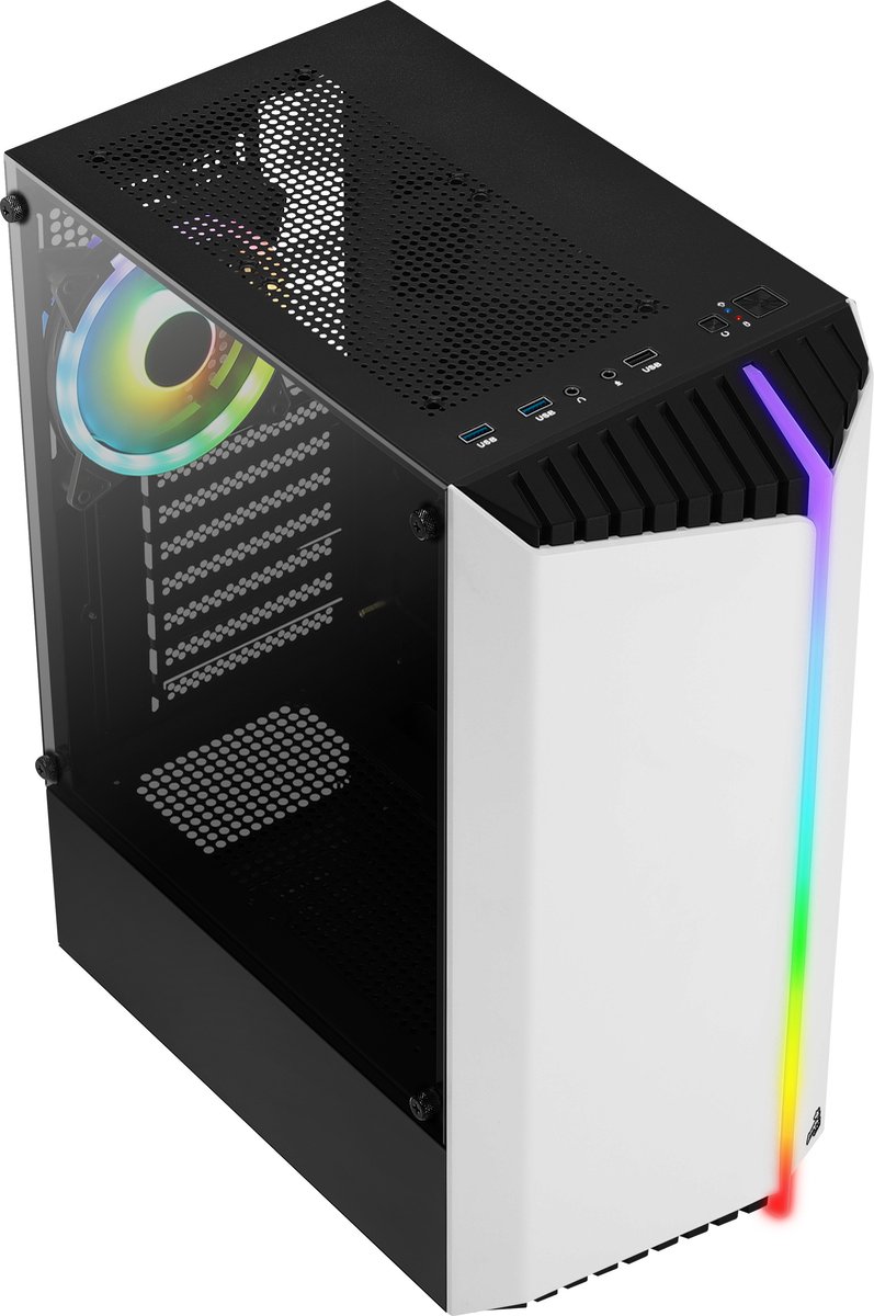 Bionic G v2 Mid Tower Case White - afbeelding 2