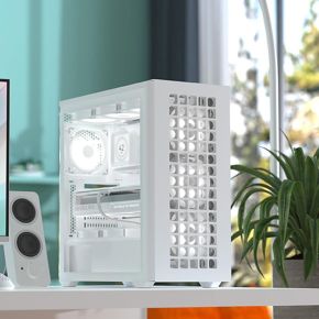 Aerocool D502A Midi Tower Wit behuizing - afbeelding 7
