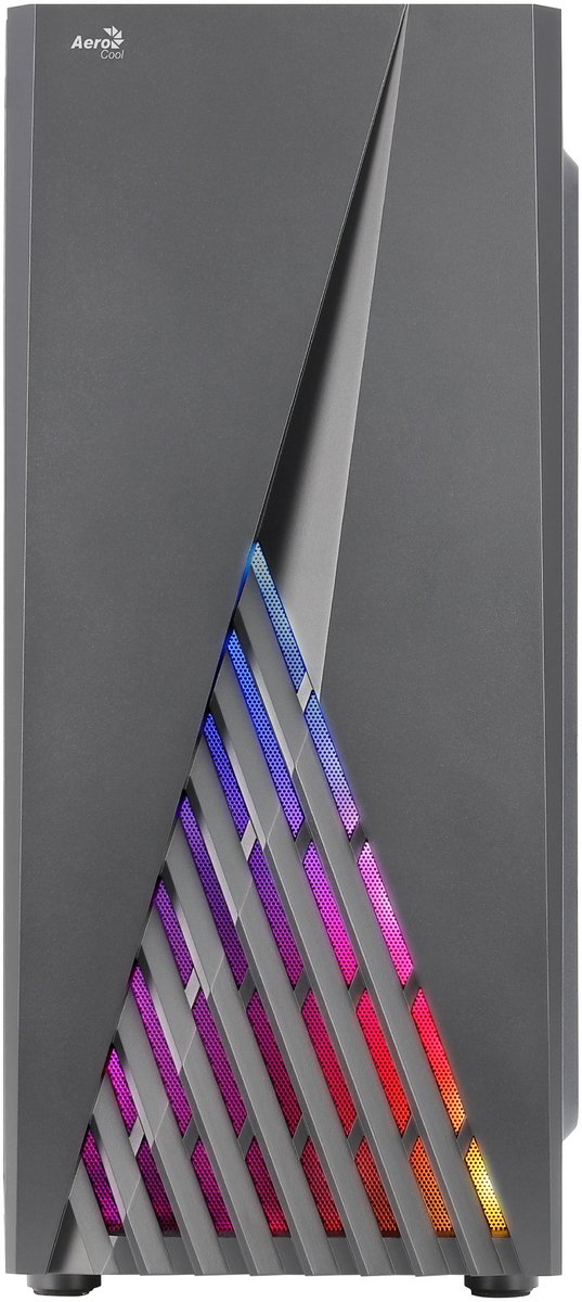 Aerocool Delta Midi Tower Zwart behuizing - afbeelding 7