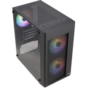 Aerocool Hexform Mini Tower Zwart behuizing - afbeelding 3