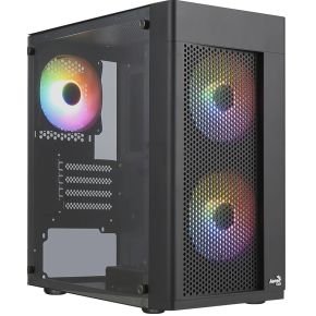 Aerocool Hexform Mini Tower Zwart behuizing