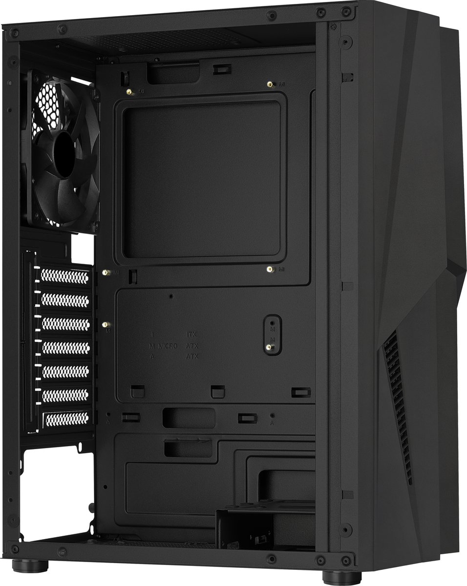 Aerocool Mecha Midi Tower Zwart behuizing - afbeelding 10
