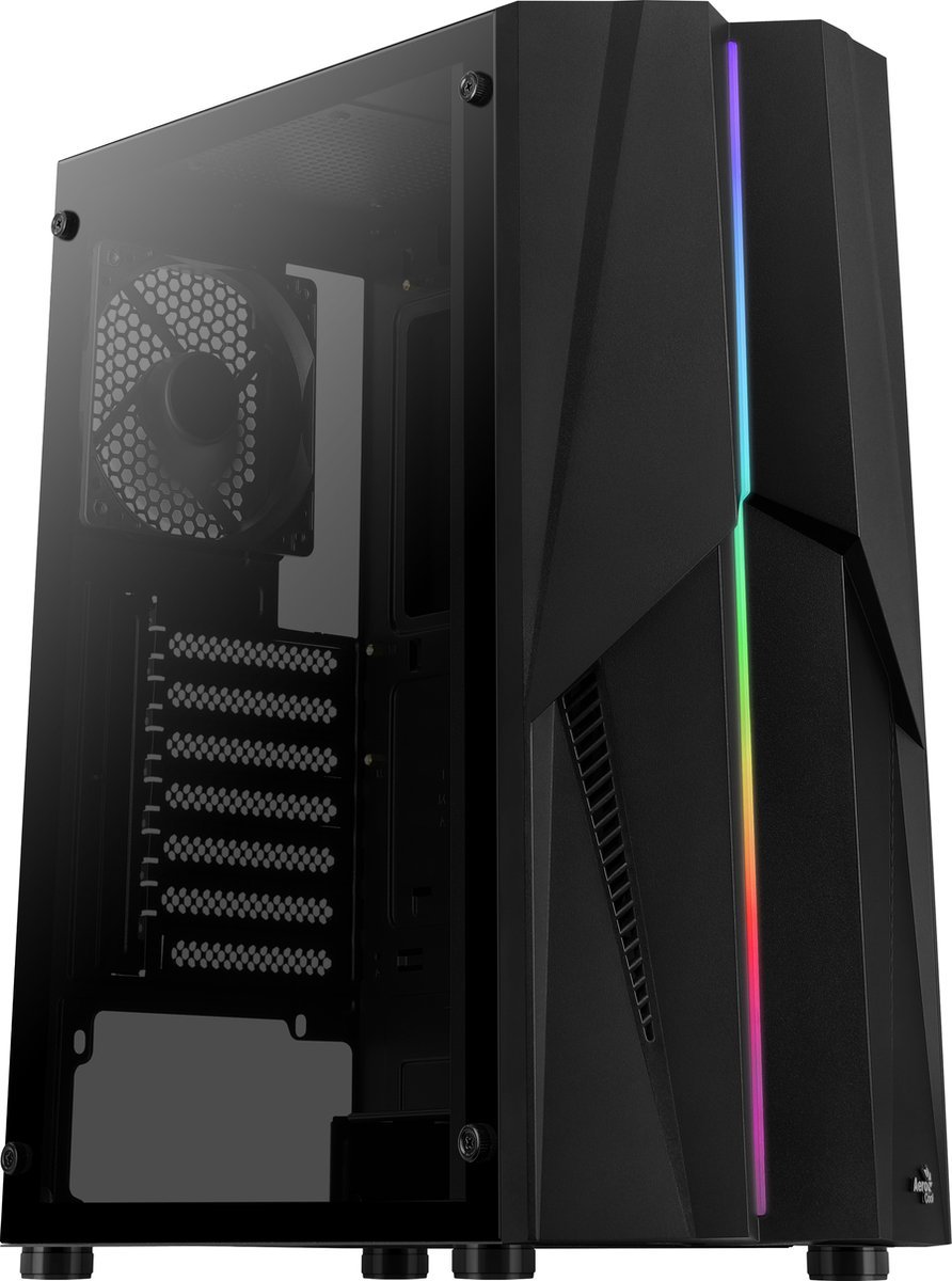 Aerocool Mecha Midi Tower Zwart behuizing - afbeelding 2